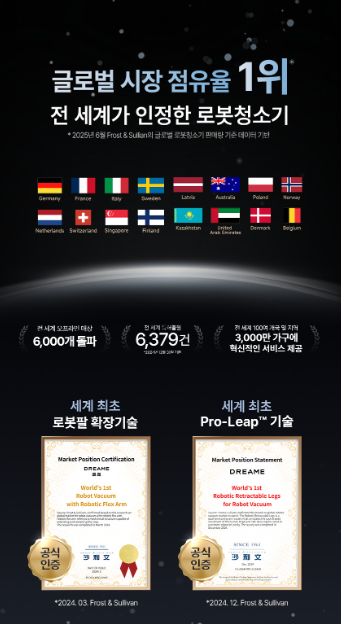 드리미 X60 Ultra 로봇청소기 상세 이미지