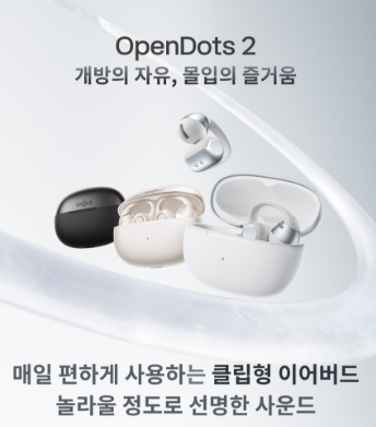 샥즈 오픈닷 2 블루투스 이어폰